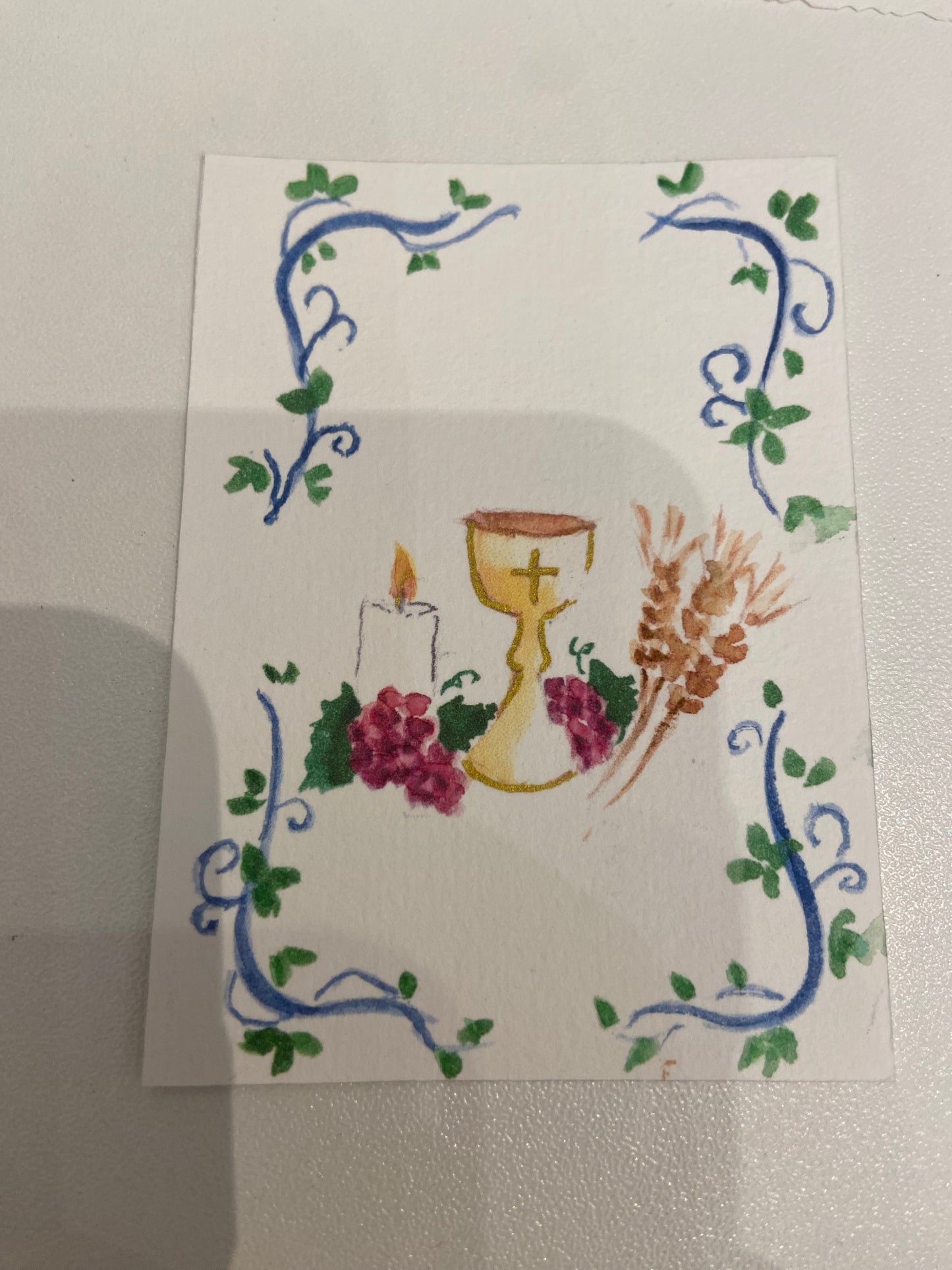 Carte faite à la main