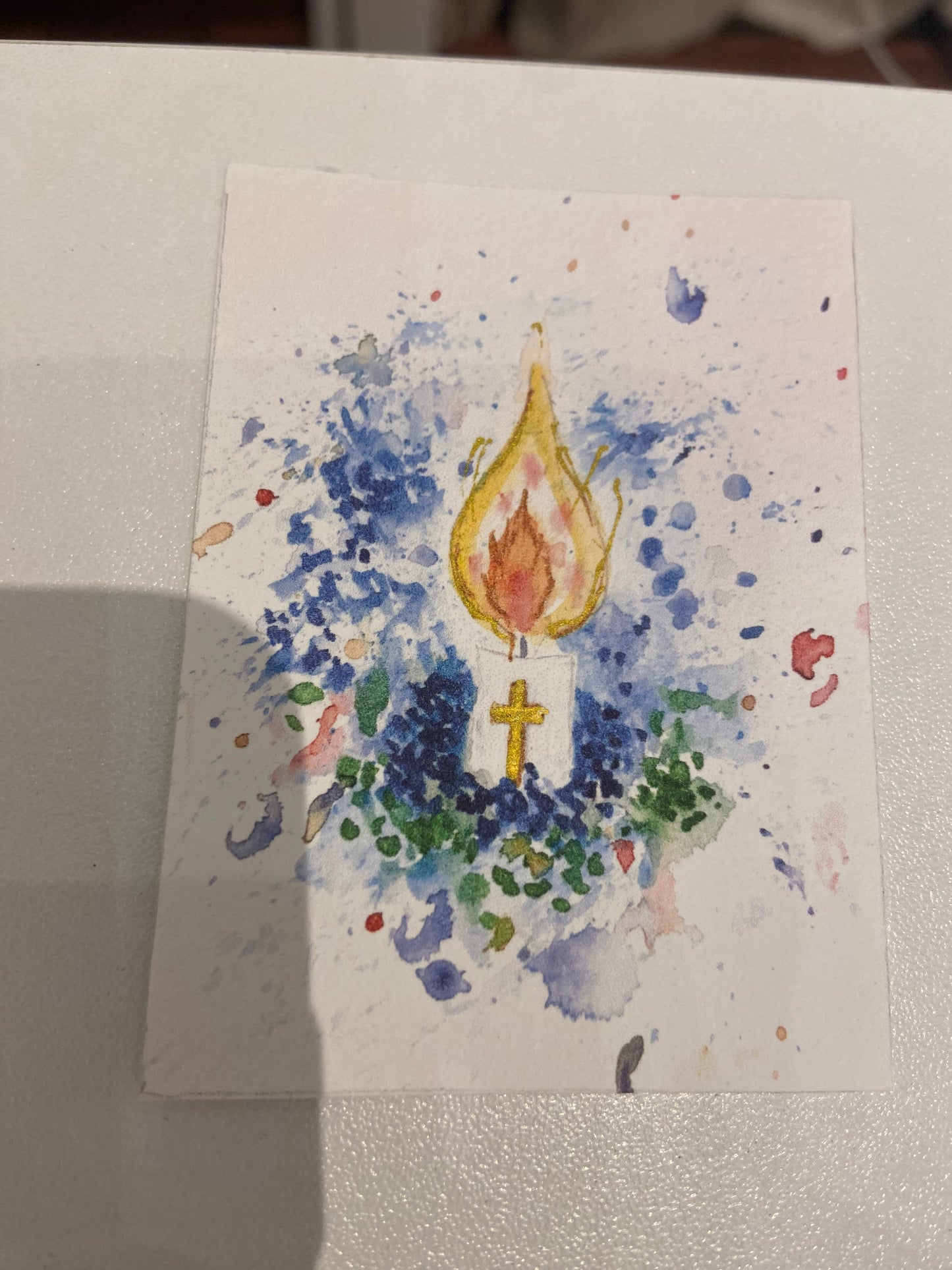 Carte faite à la main