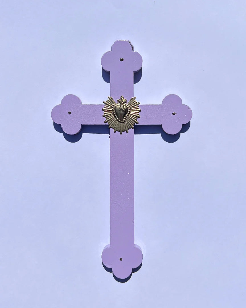 Crucifix ex voto rayonnant