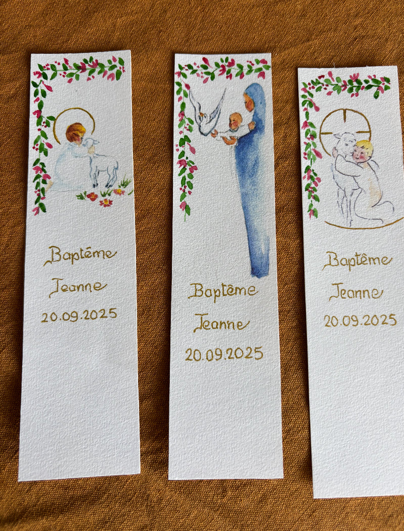 Marque-page fait main