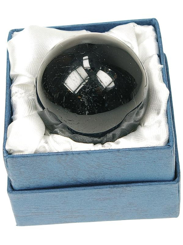 Sphère Tourmaline Noire - Pièce de 40 mm