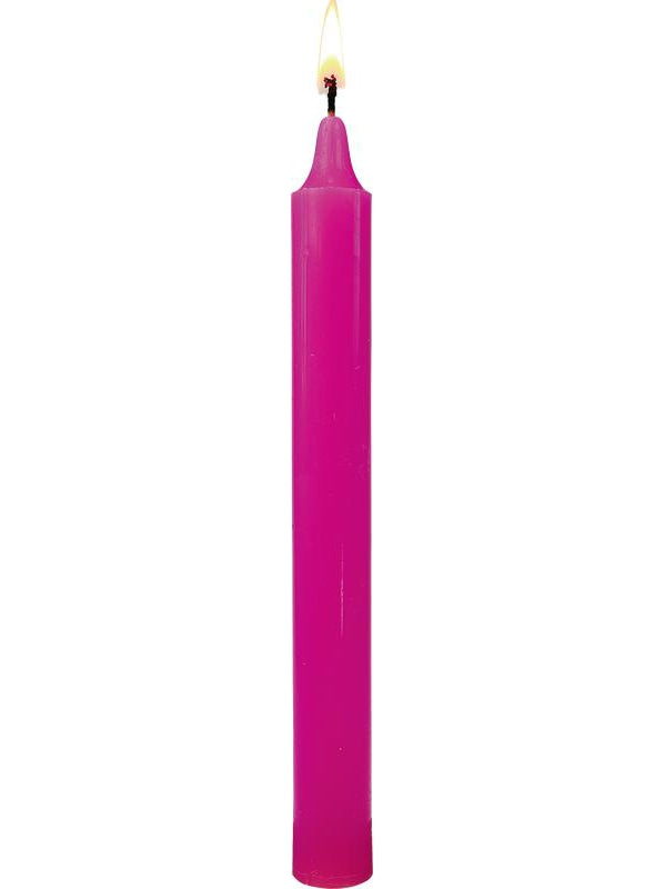 Bougie Teintée Masse - Coloris Rose Vif
