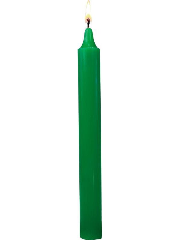 Bougie Teintée Masse - Coloris Vert Vif