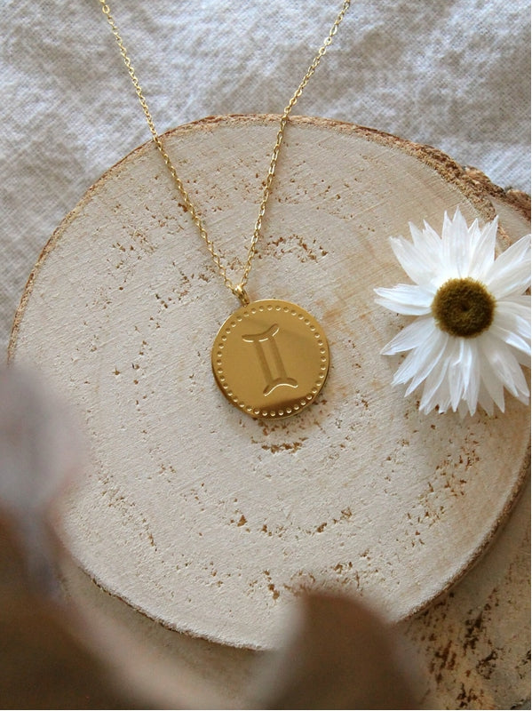 Collier Signe astrologique Gémeaux