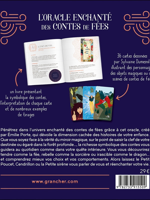 L'Oracle enchanté des contes de fées - Coffret - Le livre & le jeu