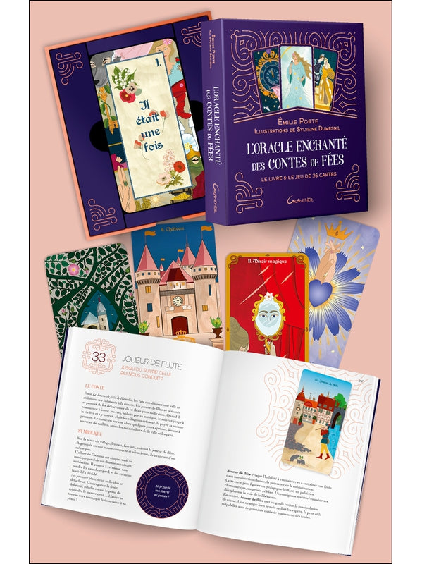 L'Oracle enchanté des contes de fées - Coffret - Le livre & le jeu