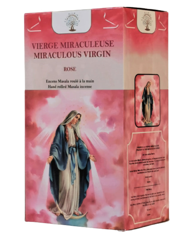 Encens Marie Miraculeuse à la rose