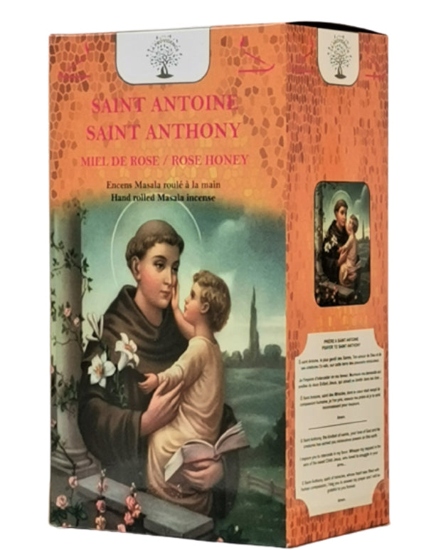 Encens Saint Antoine au miel de rose