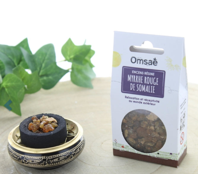 Encens résine en grains Myrrhe rouge de Somalie 50 g