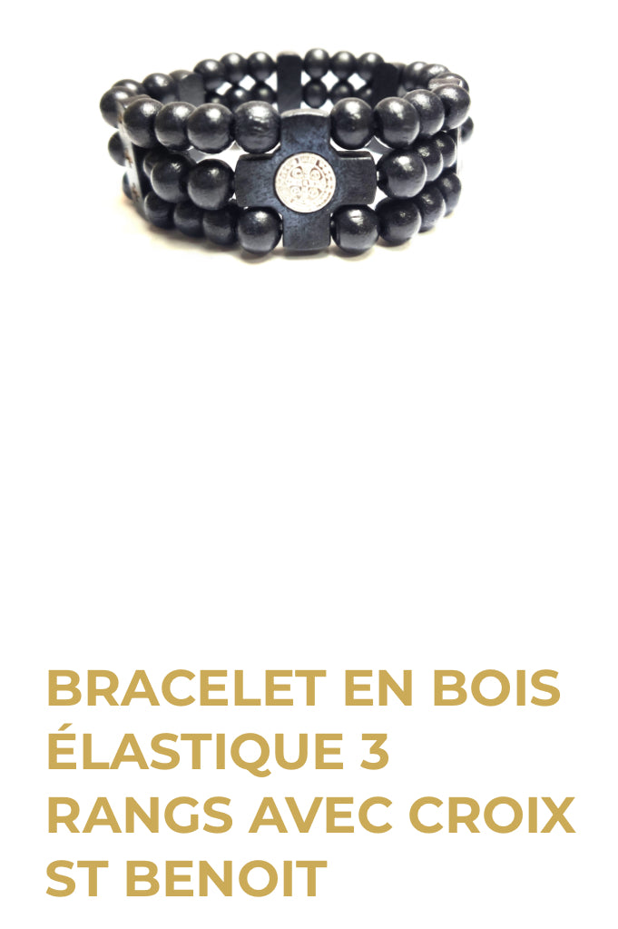 Bracelet Croix Saint Benoit