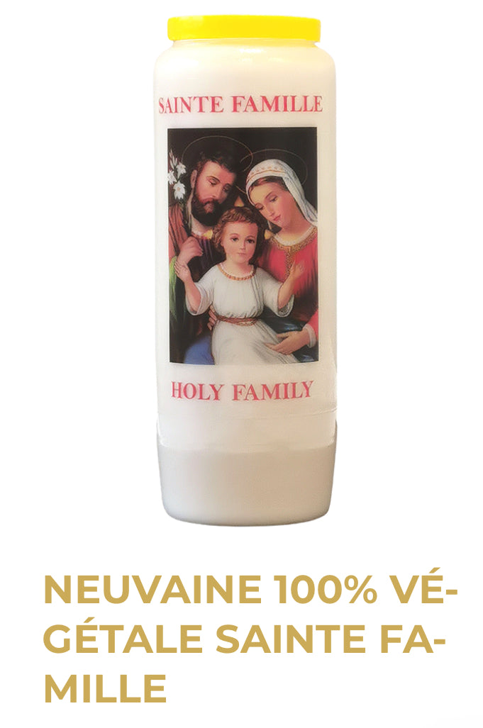 Bougie Neuvaine Sainte Famille