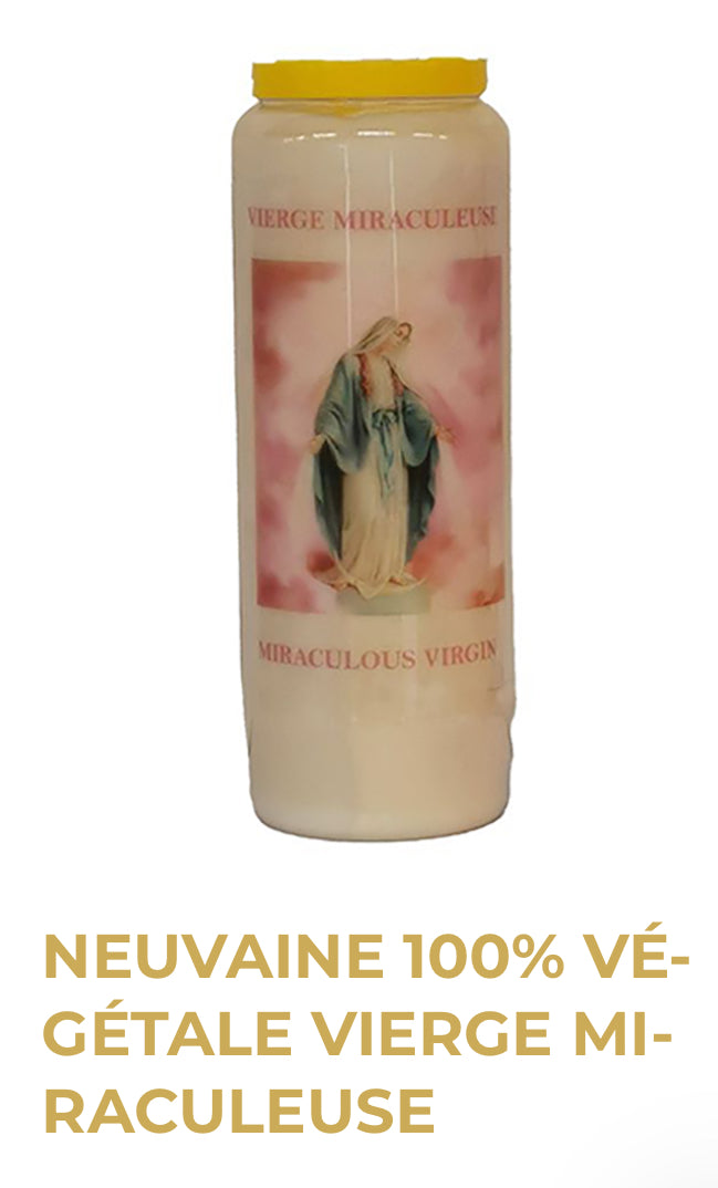 Bougie Neuvaine Vierge Miraculeuse