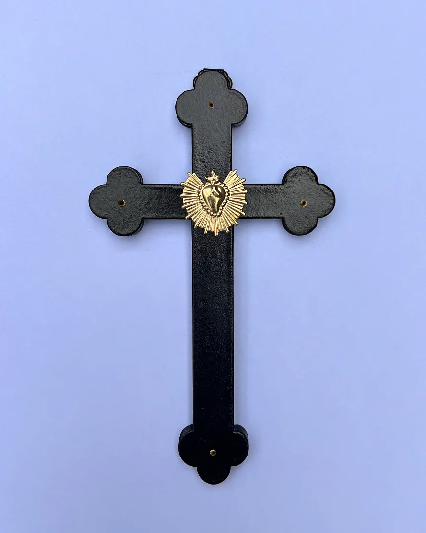 Crucifix ex voto rayonnant