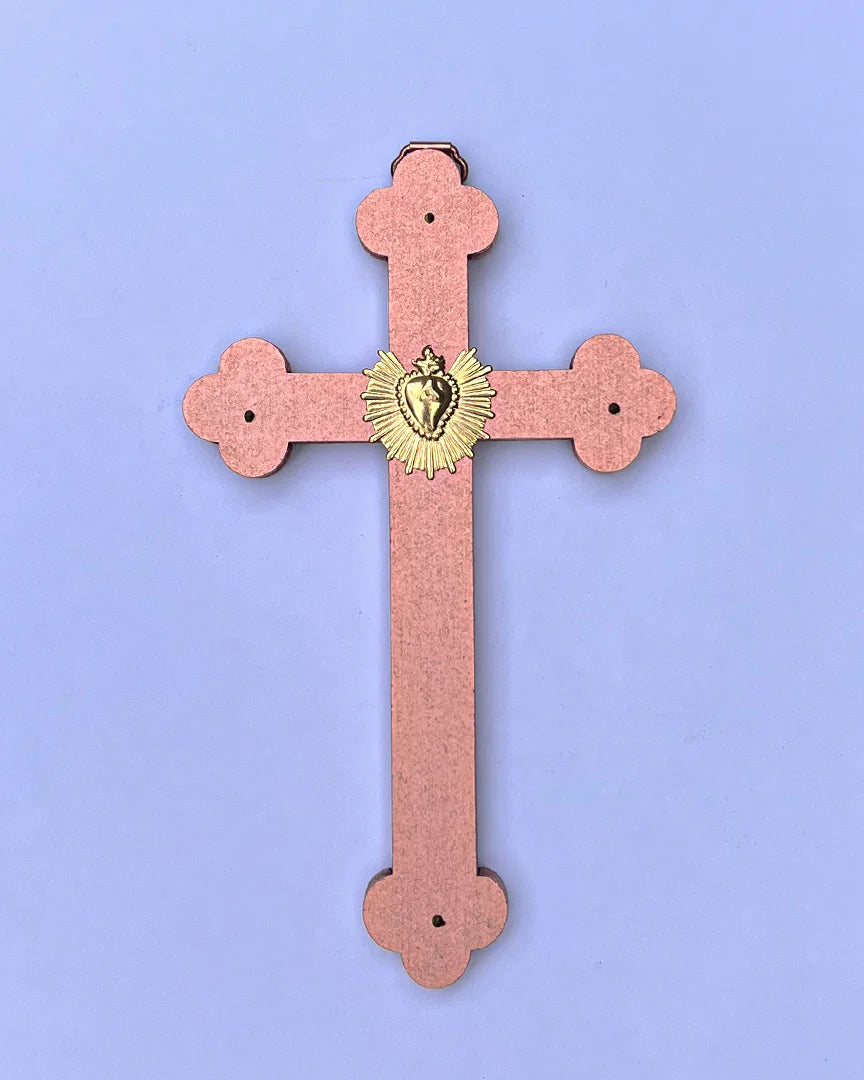 Crucifix ex voto rayonnant