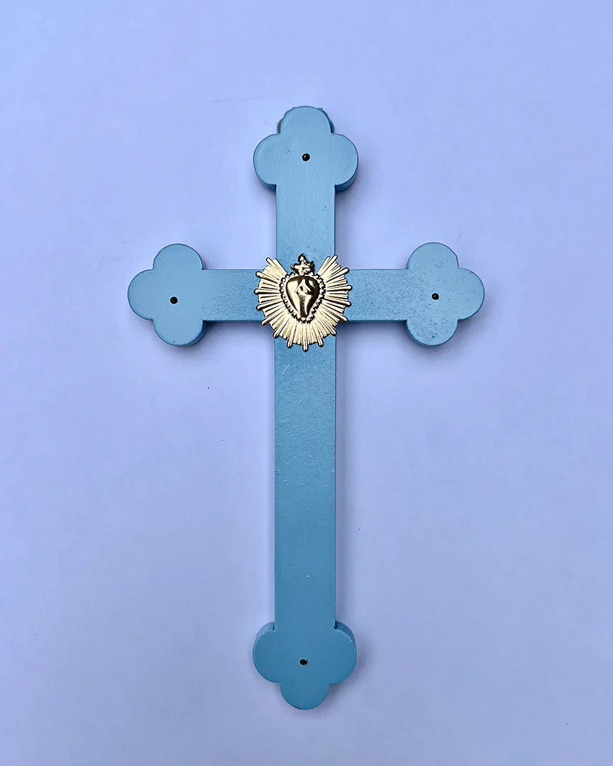 Crucifix ex voto rayonnant