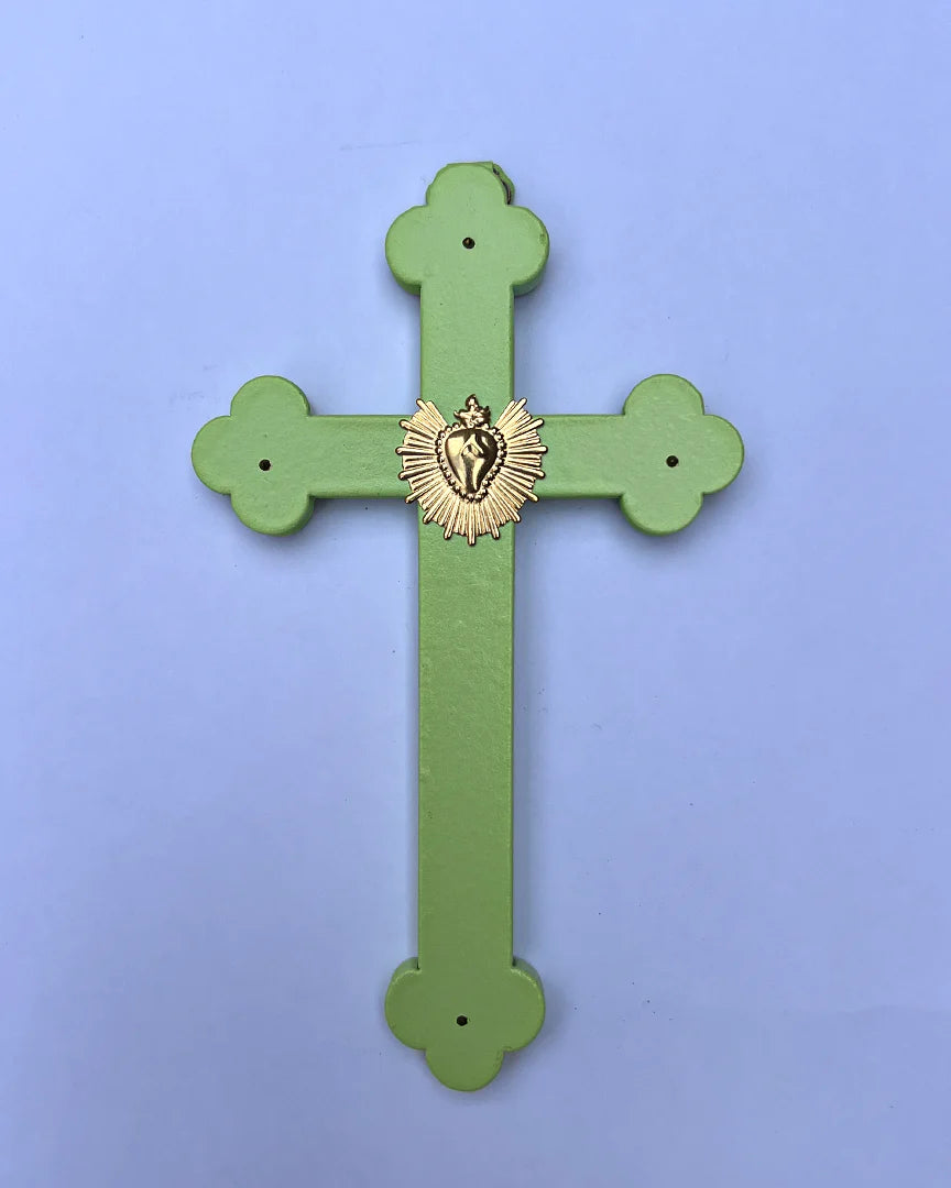 Crucifix ex voto rayonnant