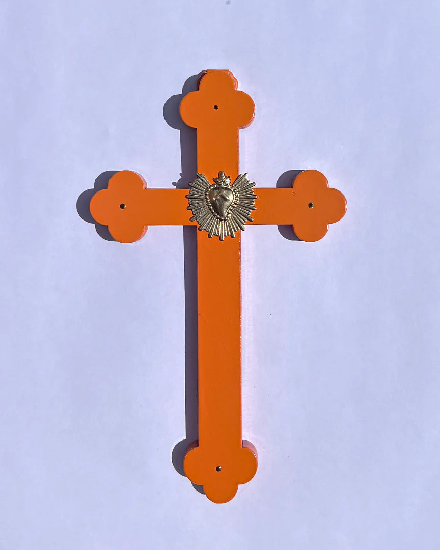Crucifix ex voto rayonnant