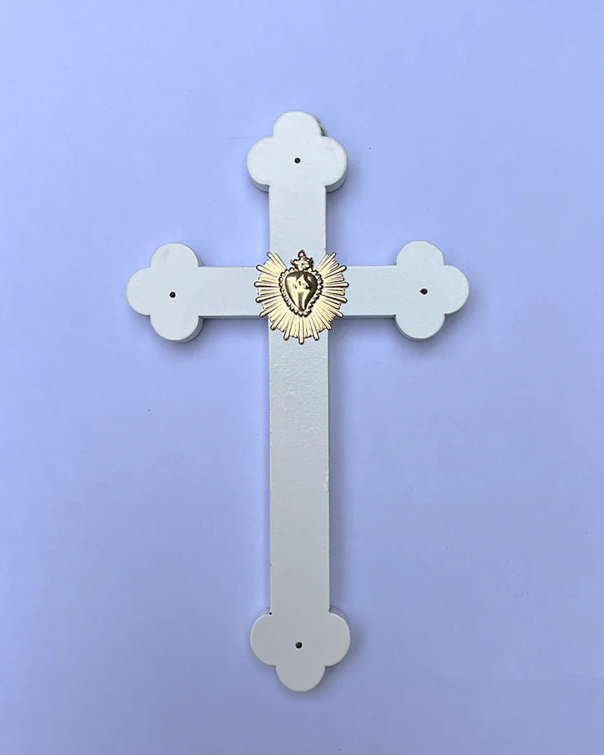 Crucifix ex voto rayonnant