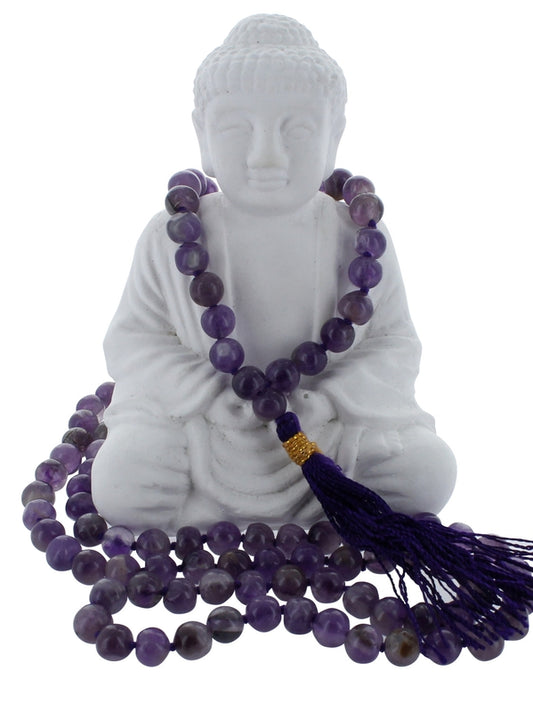 Collier Mala Améthyste