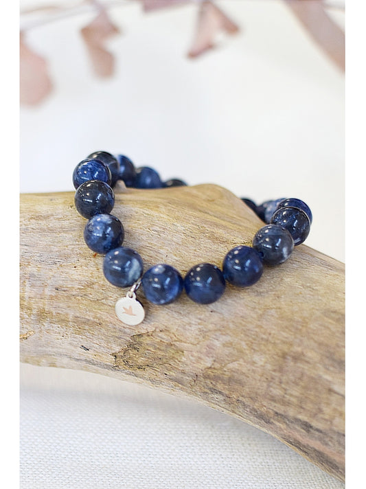Bracelet Sodalite Perles rondes 10 mm