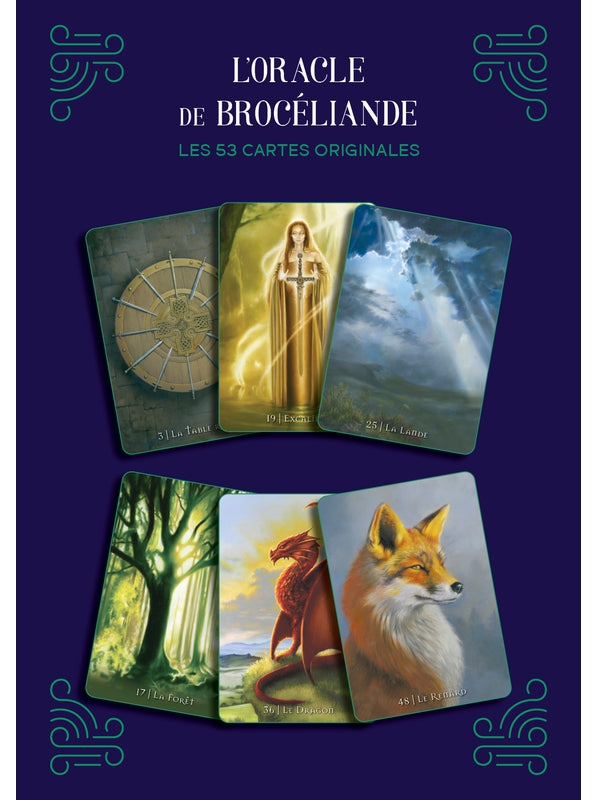 L'Oracle de Brocéliande - Le livre & le jeu de 53 cartes - Coffret