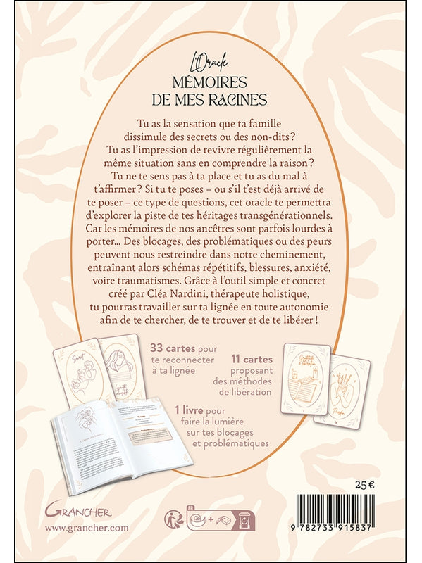 L'Oracle Mémoires de mes racines - Coffret
