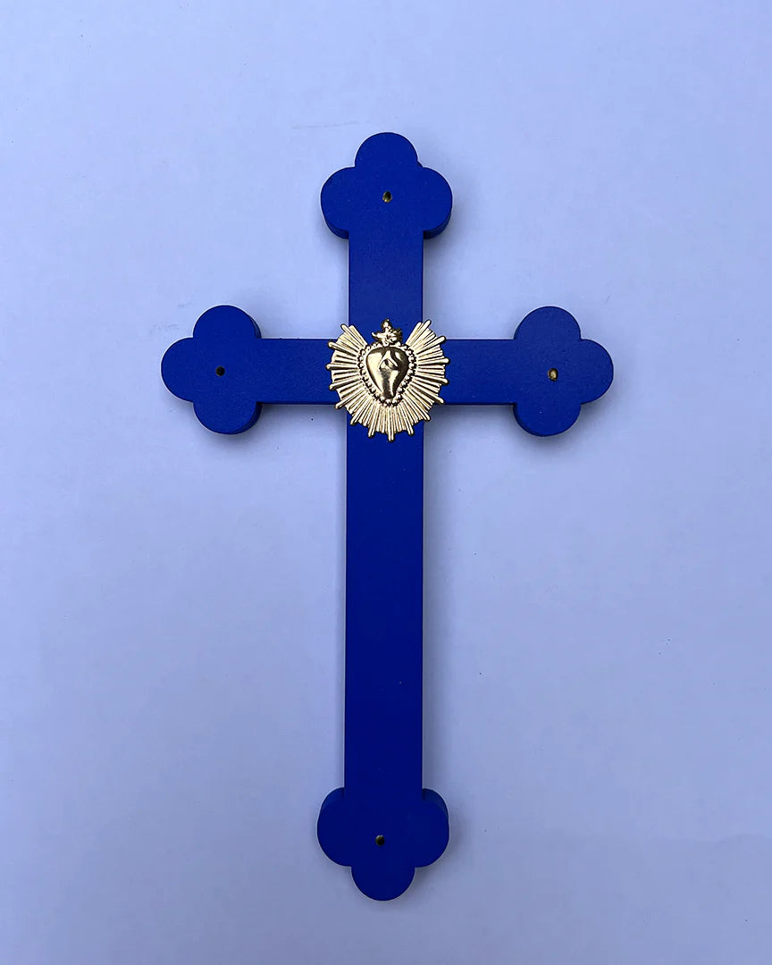 Crucifix ex voto rayonnant