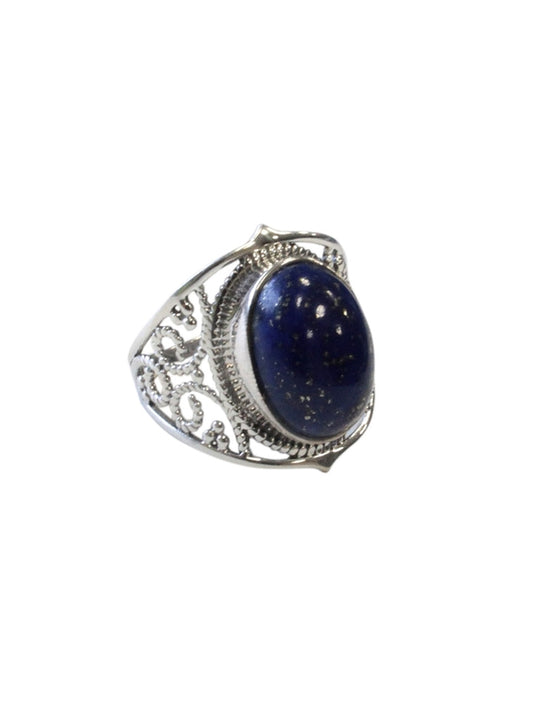 Bague Lapis Lazuli Argent 925 Kanti T53