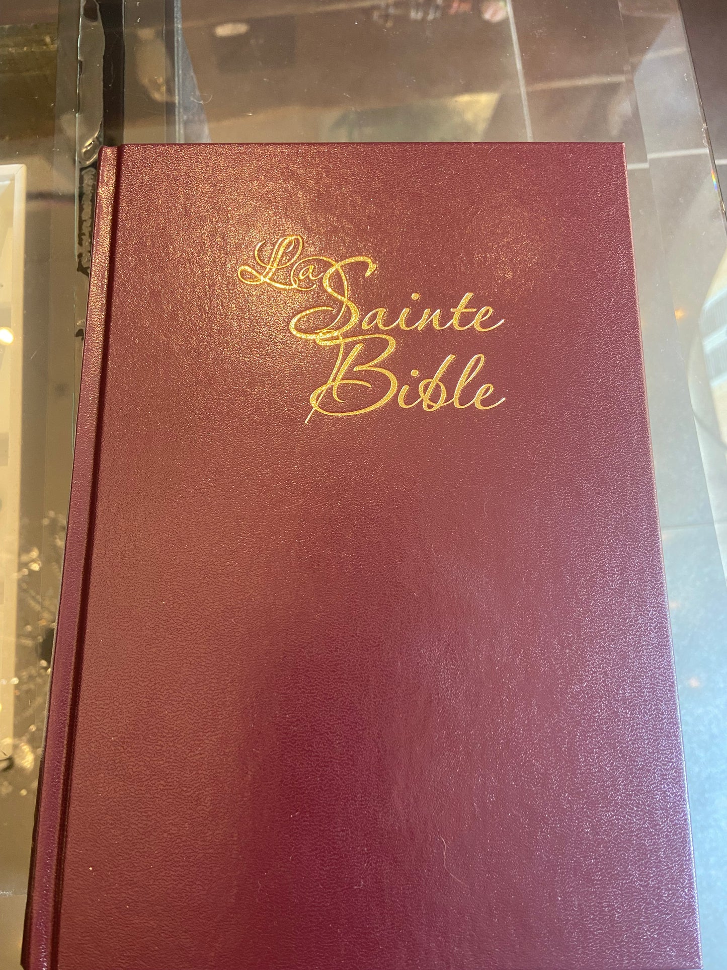 Bible version Louis Segond-  Gros caractère