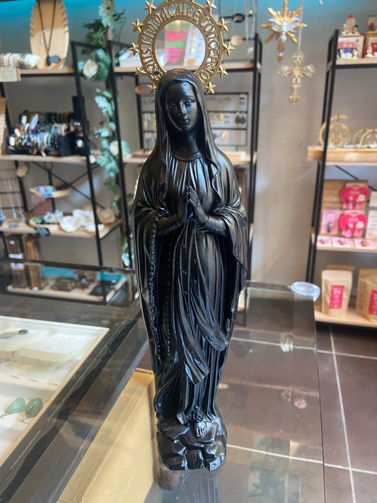 Vierge Noire Couronne Immaculée