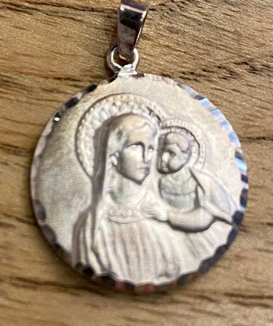 Médaille Vierge à l'enfant