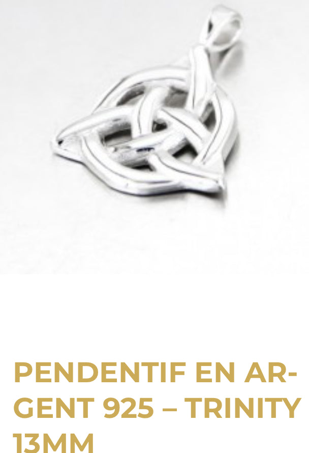 Pendentif Argent 925 - Trinité