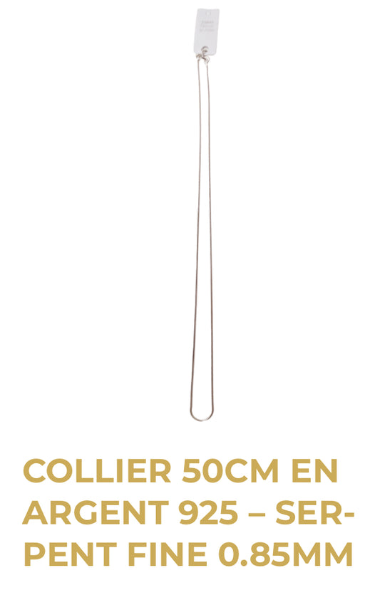 Chaine en Argent 925 - 50 cm