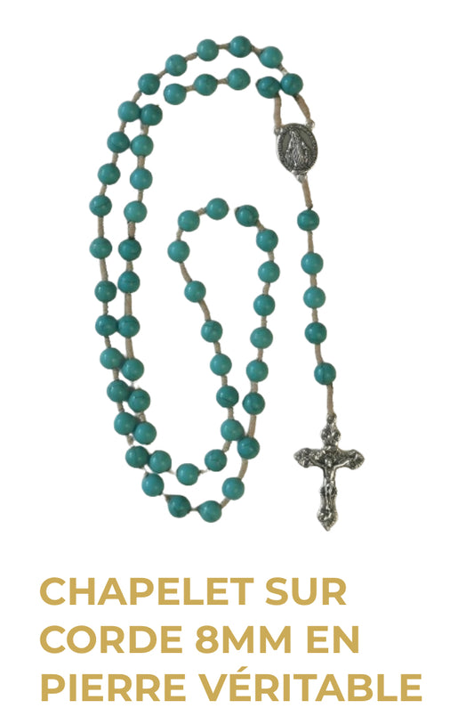 Chapelet en Turquoise