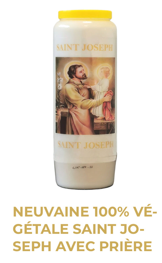 Bougie Neuvaine Saint Joseph
