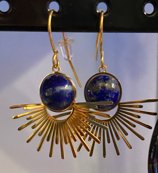 Boucles d'oreilles "Soleil Egyptien"